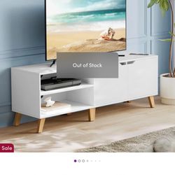 TV stand - Like new (Up To 65 Inch TV) 