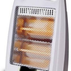 🔥Brand new🔥 800-Watt Portable Space Heater, One Size, White 371-qiang