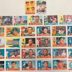 31 Old Vintage Baseball Cards 