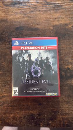 resident evil 6 ps4 game