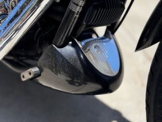 RARE OEM HARLEY DYNA CHIN SPOILER FAIRING