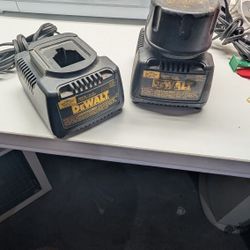 DeWalt 18V battery charger.  