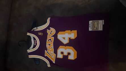 Mitchell & Ness Lakers Shaquille O'Neal #34 Jersey