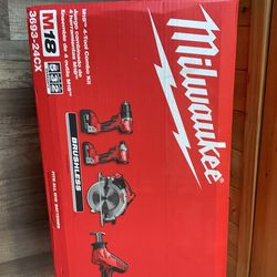 Milwaukee  4 tools combo lot