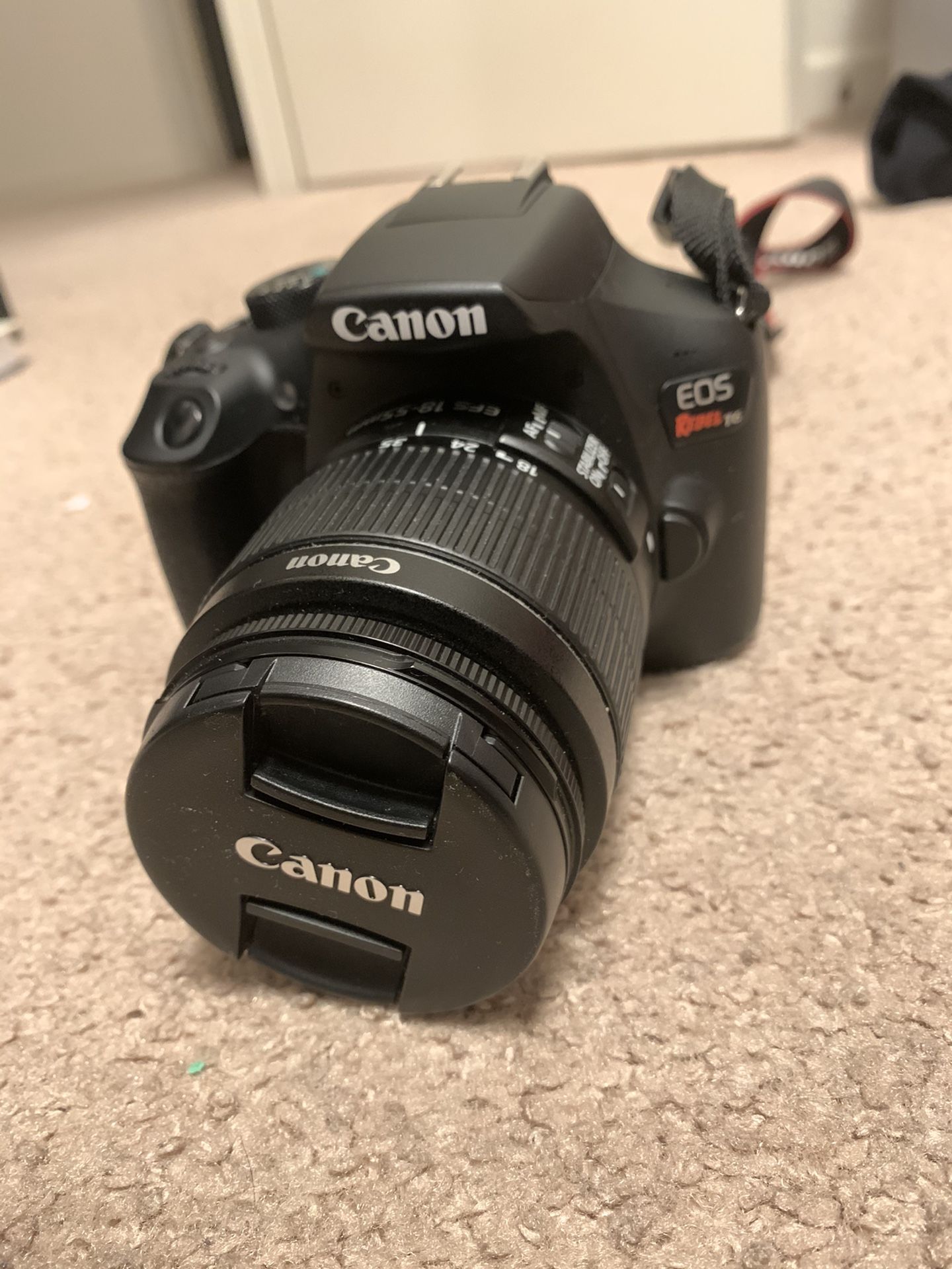 Canon Rebel T6 Digital SLR Camera w/ 18-55mm Lens