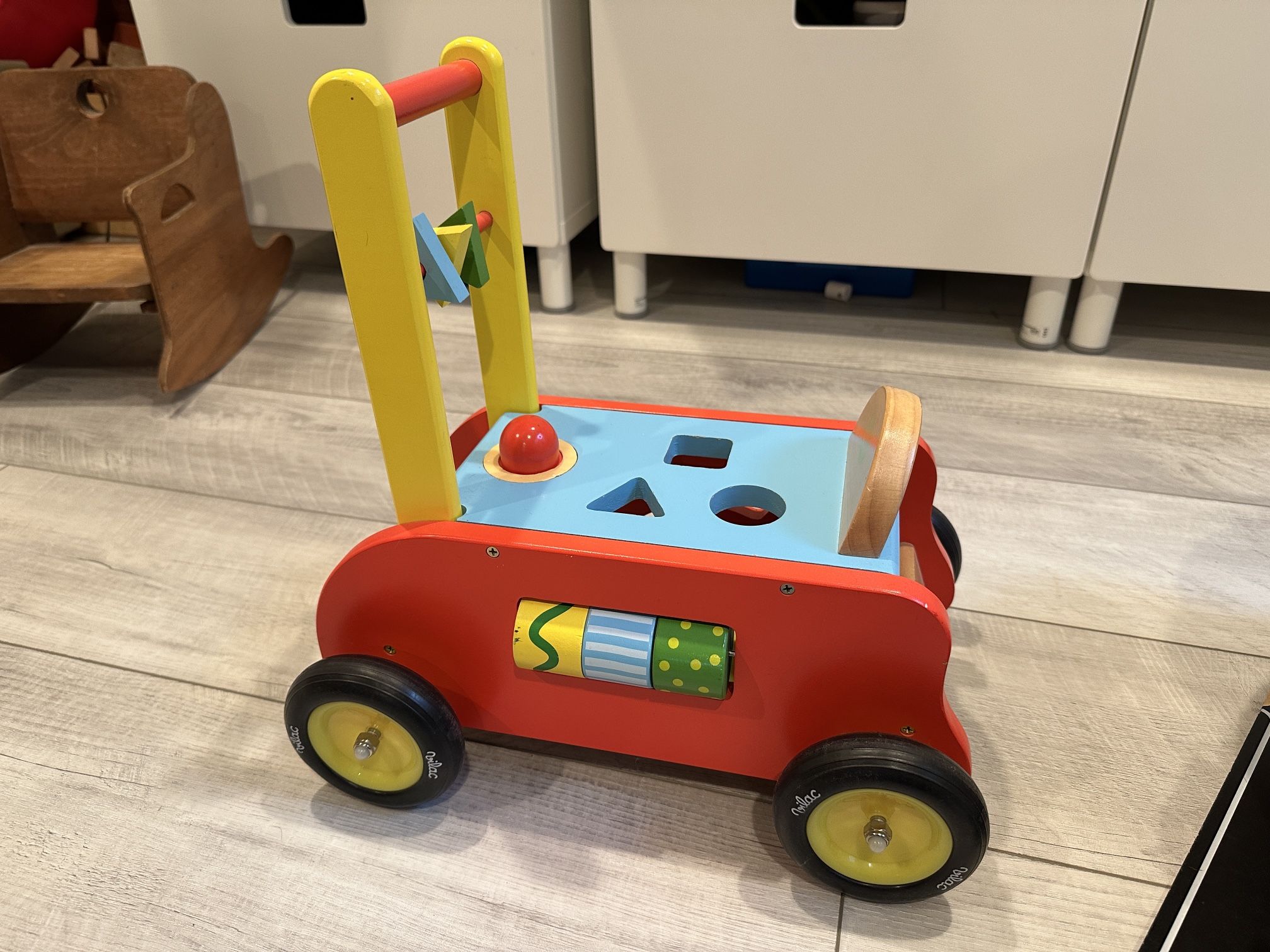 Vilac 3 in 1 Push Along Trolley