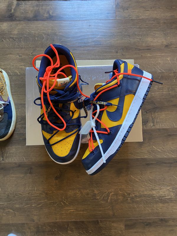 off white dunks size 7