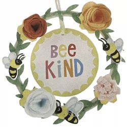 Creatology Paper Wreath Craft Kit Bee Kind Floral 5 Inch