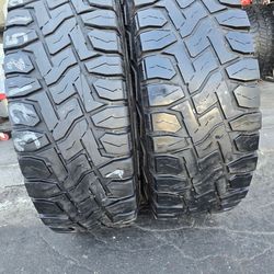 Only Used Tires Lt37x12.50r17  Toyo RT Open Country $250.00 both