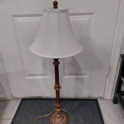 Antique Lamp - White Shade