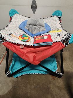 Bright Starts Pop 'N Jump Portable Activity Jumper, Sweet Treats, Infant