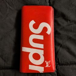 Supreme x Louis Vuitton Brazza Wallet Off White Nike Dunk Adidas Rimowa Balenciaga Gucci Prada Jordan Yeezy Virgil Abloh