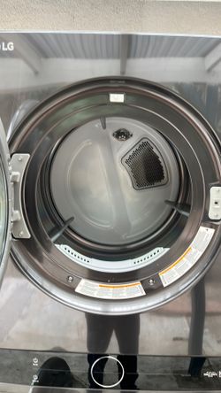 LG ThinQ, Stacked up Washer and dryer