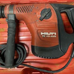 Hilti TE 40-AVR Rotary Hammer Drill SDS W/ Case