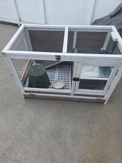 Guinea pig or rabbit cage