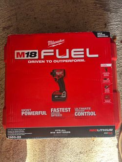 Milwaukee Impact With Charger and batteries