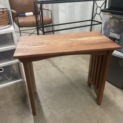 Wood Side Table