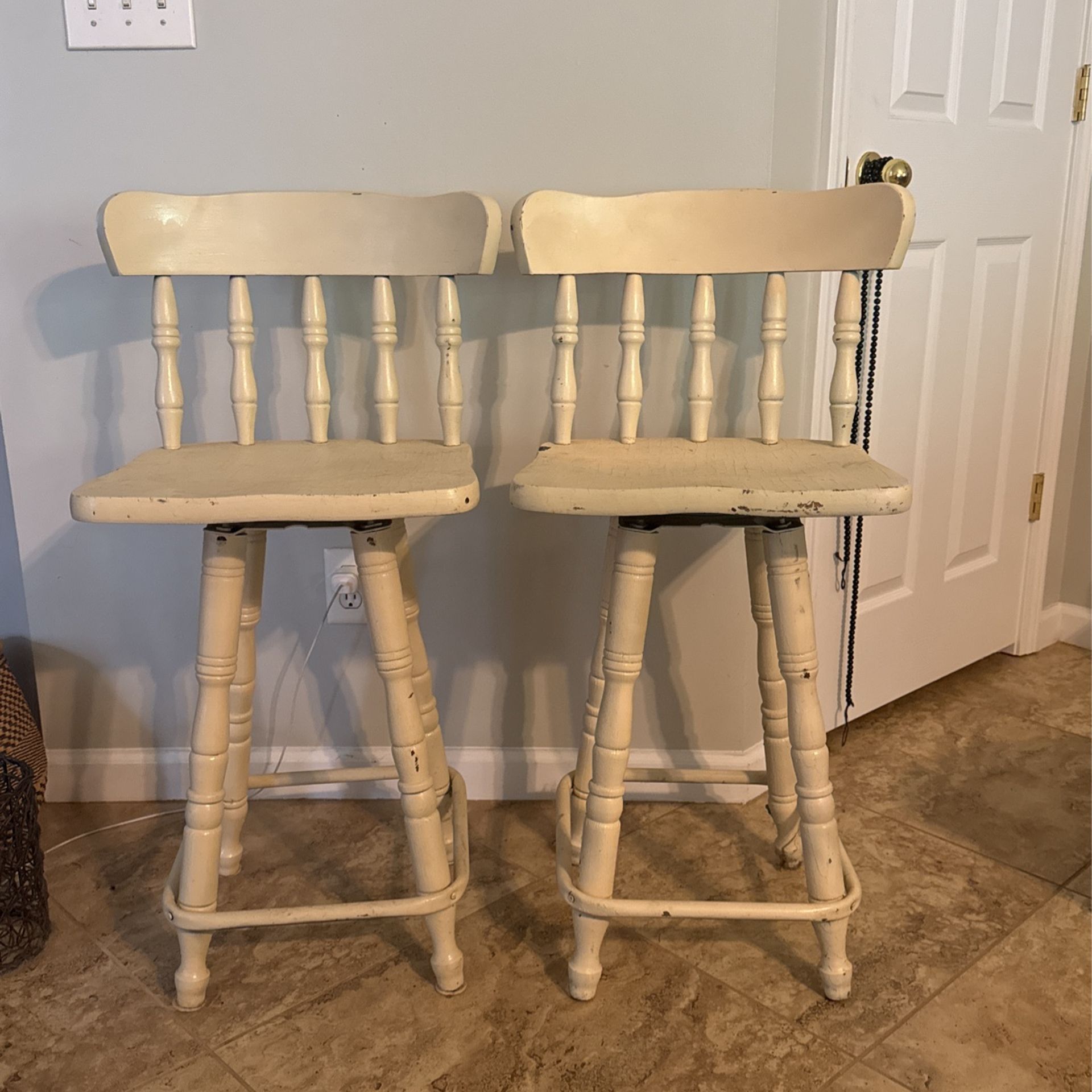 Two Wooden Chairs