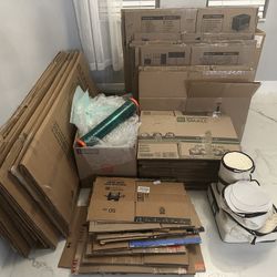 Moving Boxes and Moving Supplies 