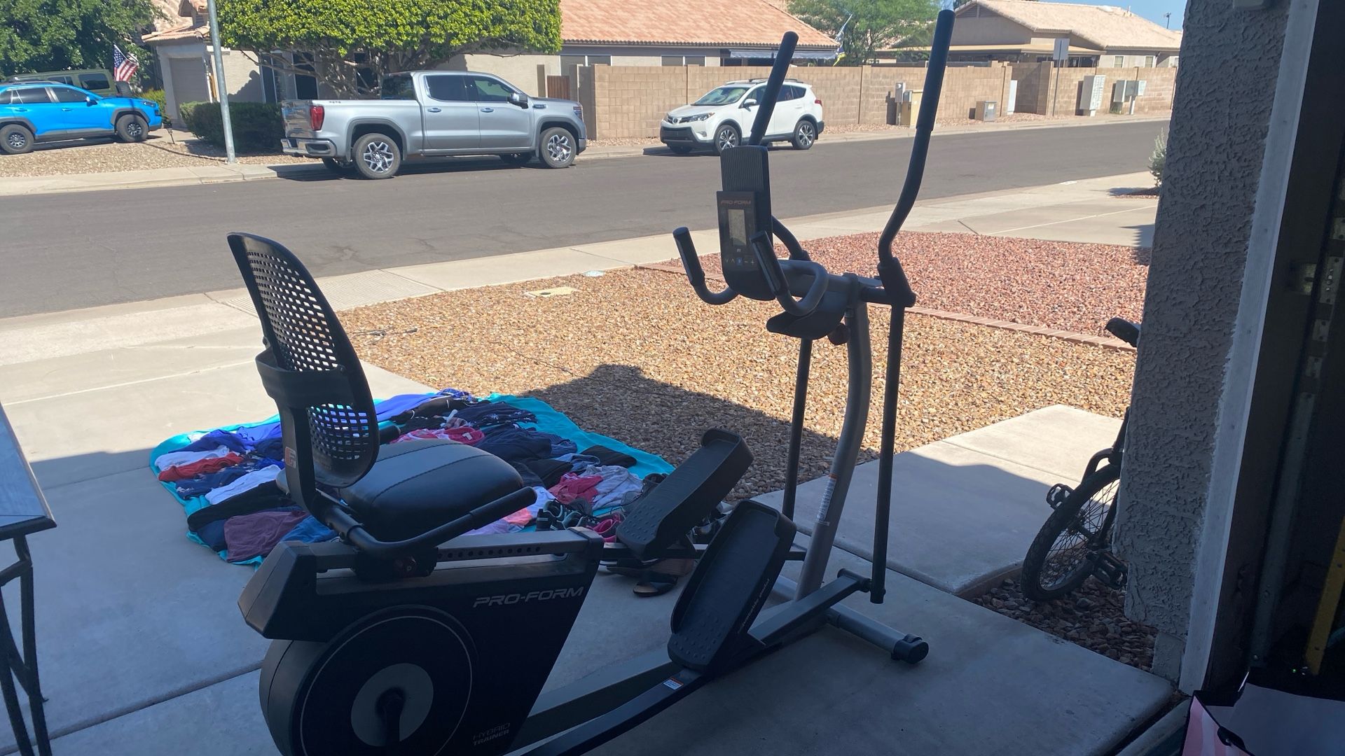 Pro form Bike And Elliptical