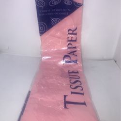 FLOMO 15 SHEETS PINK TISSUE PAPER