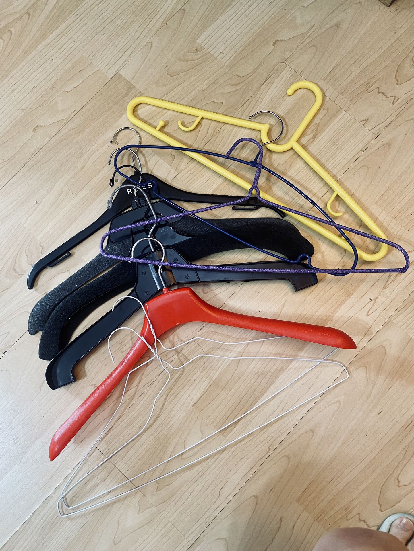 Free- 10 ct Clothes Hangers 