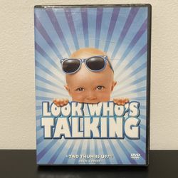 Look Who's Talking DVD Movie John Travolta Kirstie Allen Comedy 80s Sony 1989