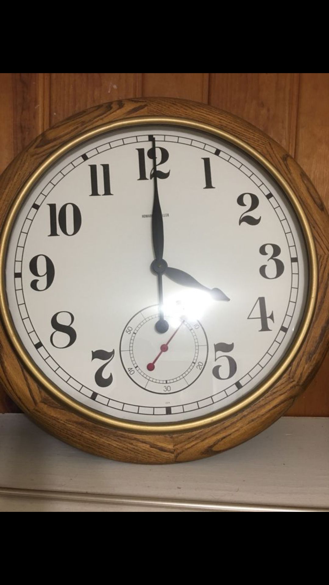 Antique Howard Miller Clock