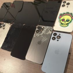 iPhone 16 Pro Max Cracked Screen iPhone 14 Plus Back Glass