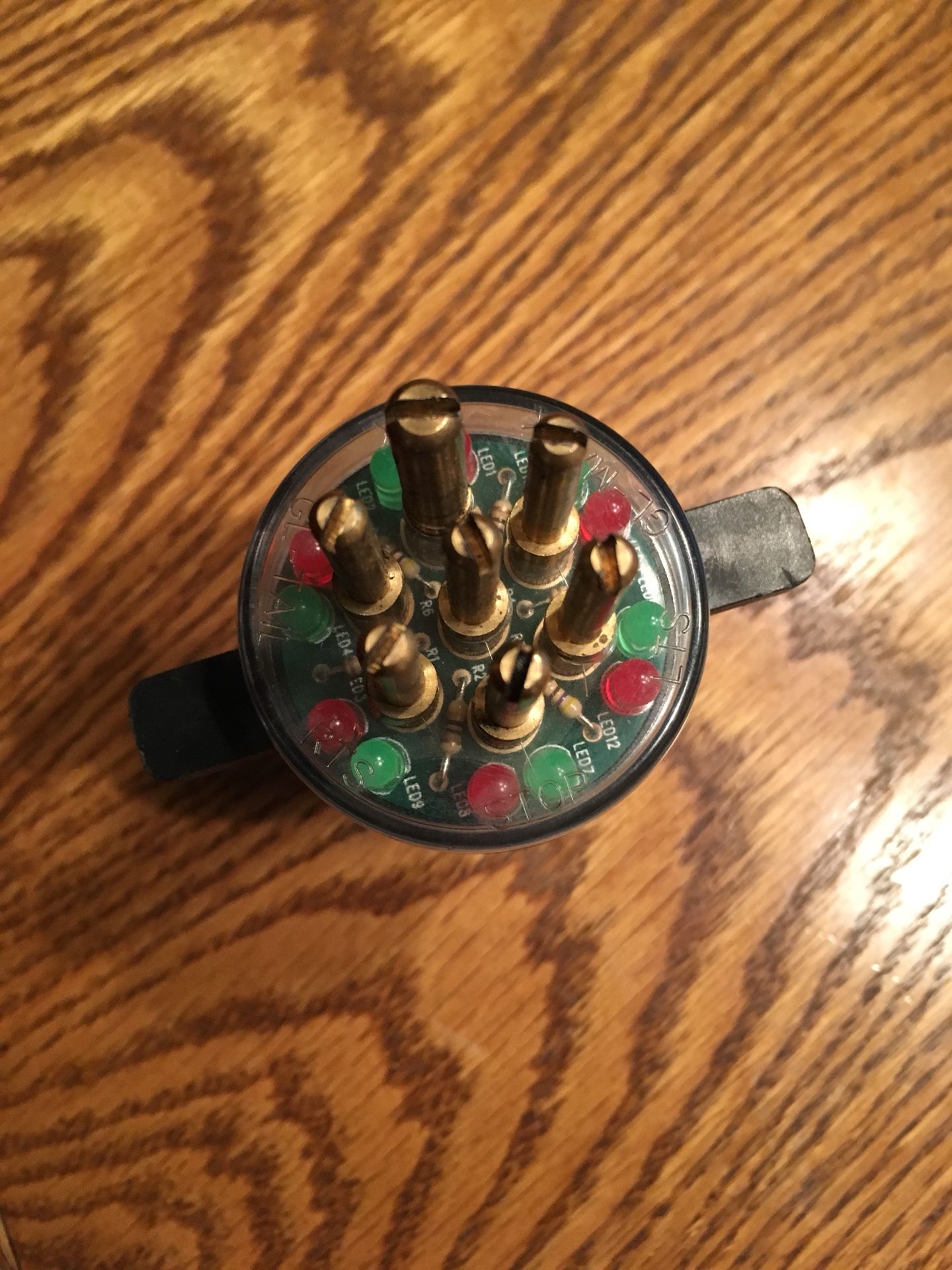 Tractor- trailer lighting circuit tester