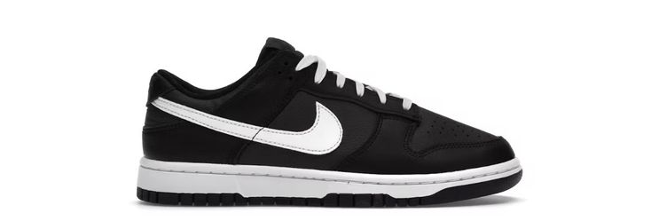 Nike dunk low black and white