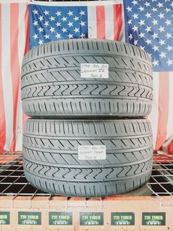 295/30ZR20 LEXANI SPORT PILOT HIGH PERFORMANCE SPORT CAR 295/30R20 USED TIRES LOW PROFILE LEASE RETURN 295 30 20  LLANTAS GOMAS PNEUS NEUMATICOS CAUCH