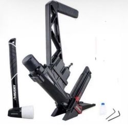 Husky Pneumatic 3-in-1 15.5-Gauge and 16-Gauge 2 in. Flooring Nailer and Stapler with Quick Jam Release