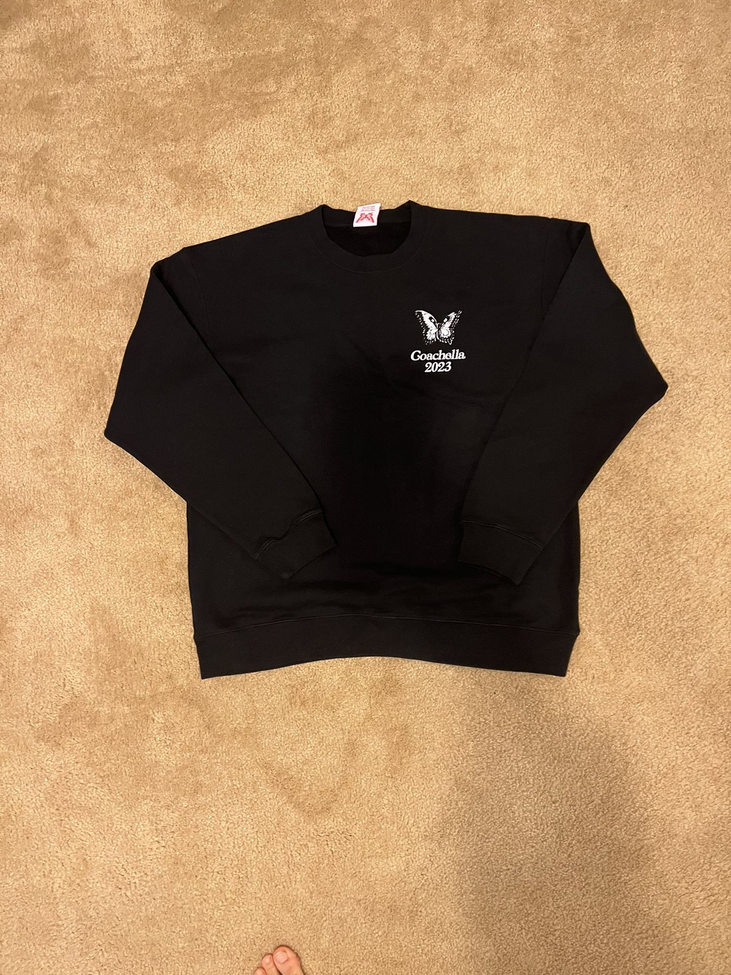 Verdy Coachella Weekend 1 Exclusive Crewneck Girls Don't Cry
