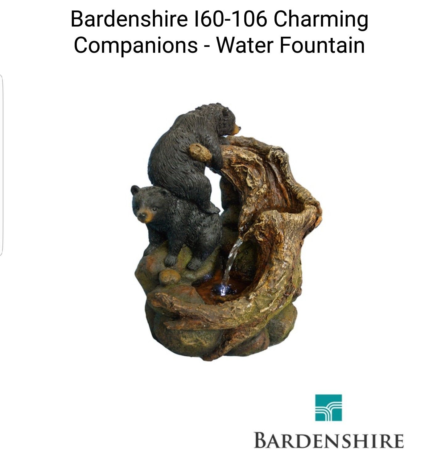 Bear fountain