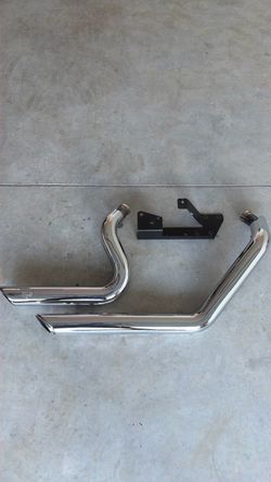 Harley Davidson Vance & Hines Short exhaust pipes