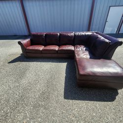 Leather Sectional