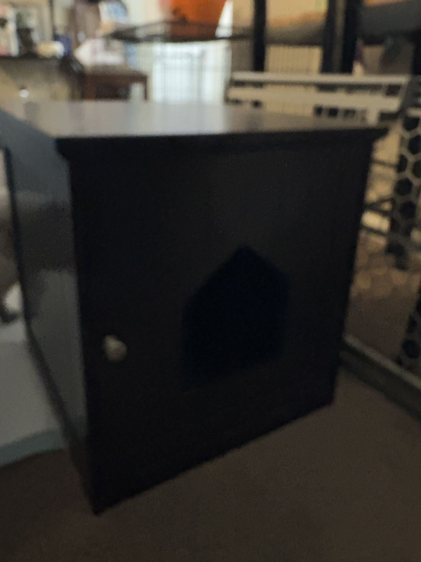 Enclosed Cat Box