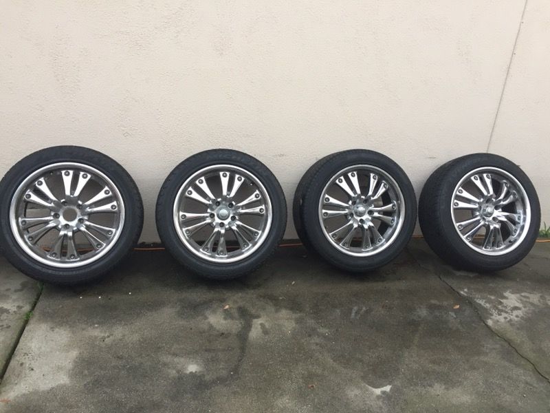Ford Mustang 18 wheels & Tires 245/45/18