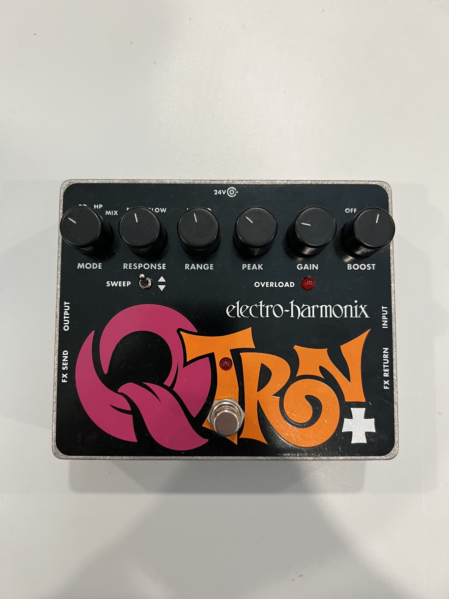 Electro Harmonix Q-Tron Plus Envelope Filter Pedal