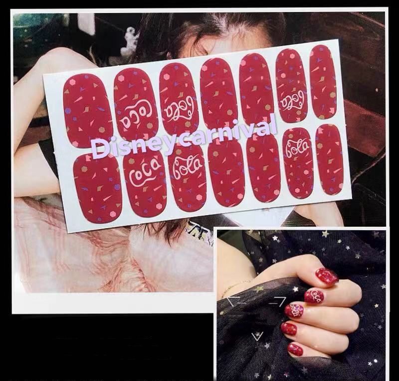 Coca Cola Nail Wrap