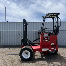 2015 MOFFETT M8 55.3 PIGGYBACK FORKLIFT