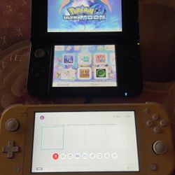 Nintendo 3DS XL and Switch LITE