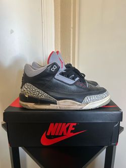 2001 Air Jordan 3 Black Cement