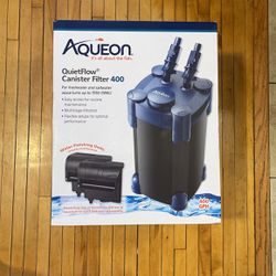 Aqueon Quietflow Canister Filter, 400 gph. *NEW