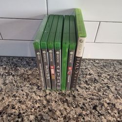 Various XBOX ONE and XBOX 360 games