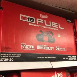 Milwaukee New Band Saw Deep Cut Variable Speeds 