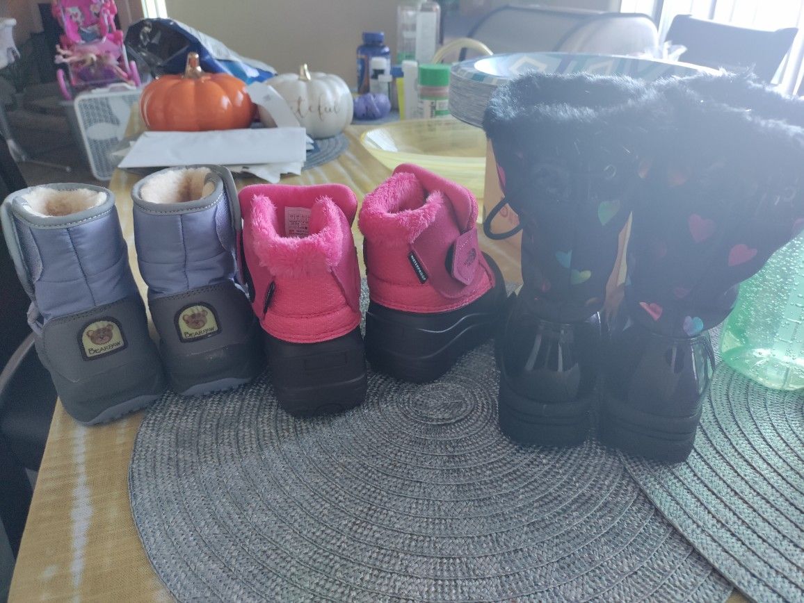 Girls Winter Boots Size7