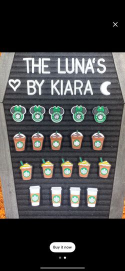 Starbucks Croc Charms
