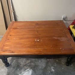 Large Wood Coffee Table — Make an offer